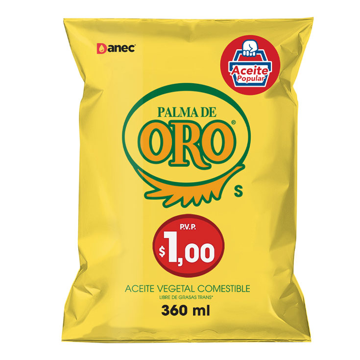 ACEITE PALMA DE ORO $1,00