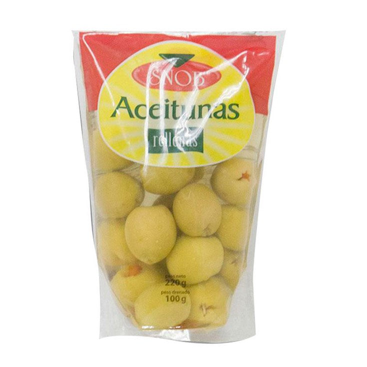 ACEITUNAS DOYPACK 220gr INDUSTRIA ALIMENTICIA YES