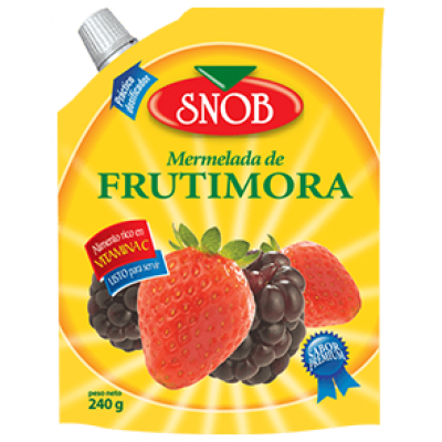 MERMELADA SNOB SABORES INDUSTRIA ALIMENTICIA YES