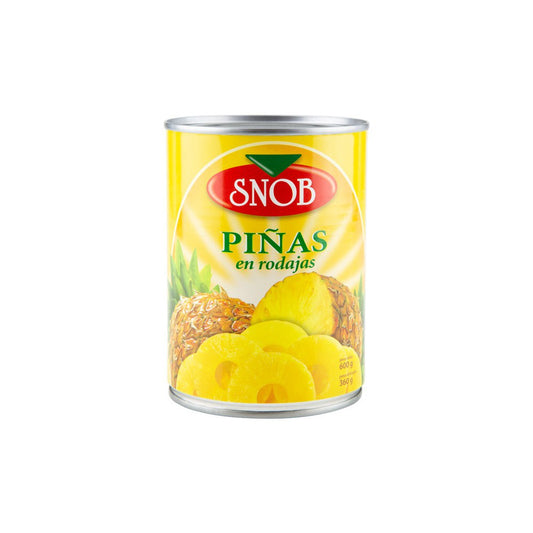 PIÑAS EN RODAJAS 400gr INDUSTRIA ALIMENTICIA YES